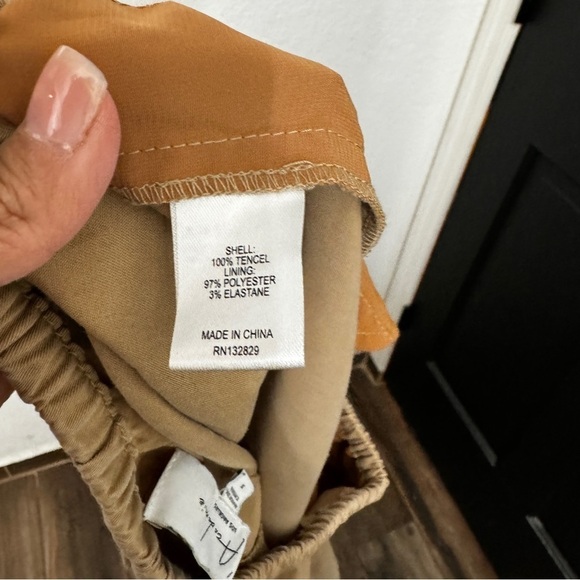 L Academie Tan Pants - Picture 8 of 8
